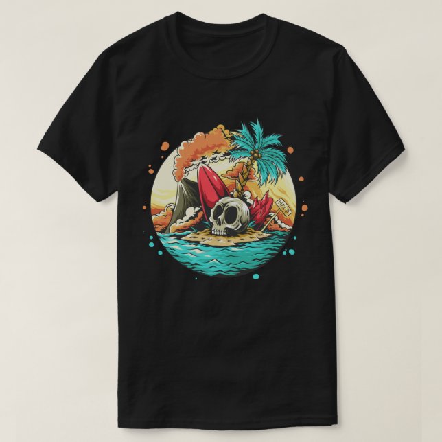 Camiseta temática de verano (Diseño del anverso)