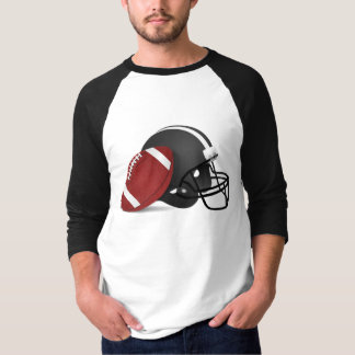 Camiseta temática del béisbol del fútbol