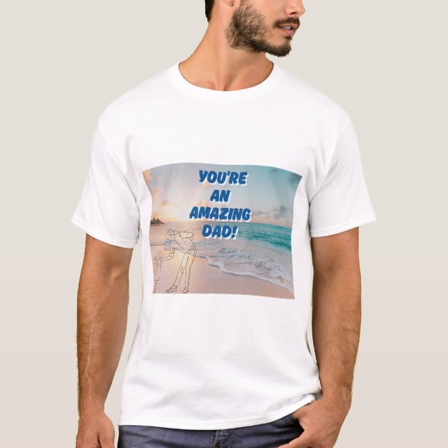 Camiseta temática del día del padre (Anverso)