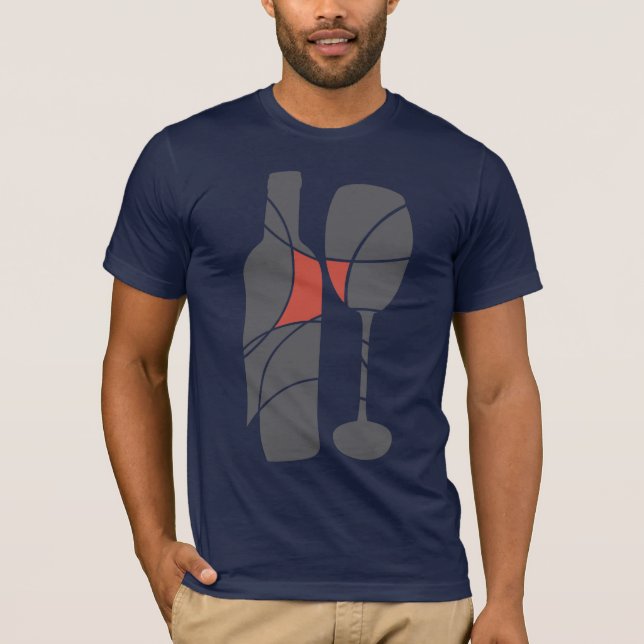 Camiseta temática del vino (Anverso)
