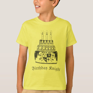 Camiseta temática medieval de los niños del
