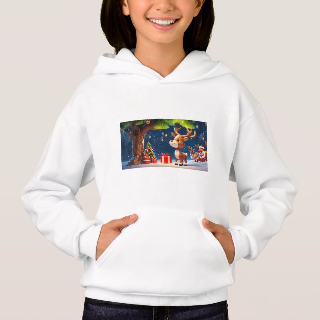 camiseta temática para Navidades de niños (Anverso)