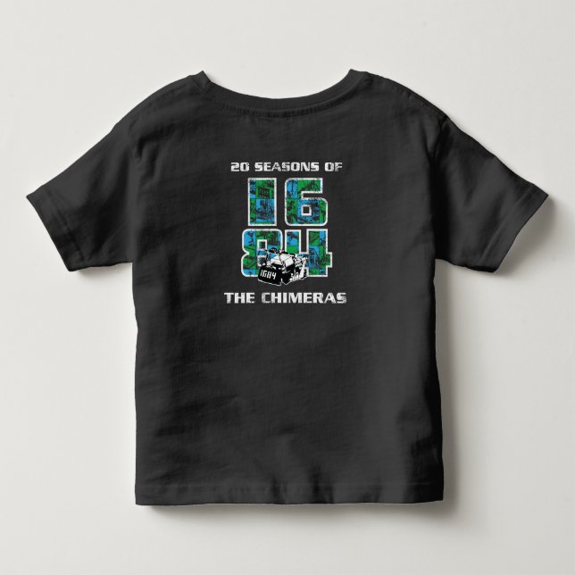 Camiseta Temática Toddler 20th Season (Reverso)