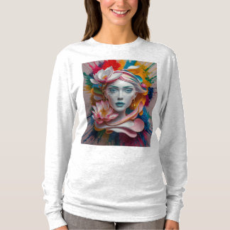 Camiseta temática vibrante y lúdica