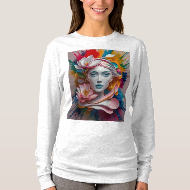 Camiseta temática vibrante y lúdica (Anverso)