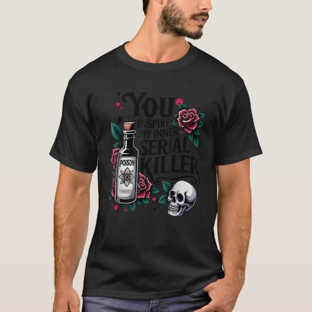 Camiseta Temblorosa temporada que inspira a mi asesino en s (Anverso)