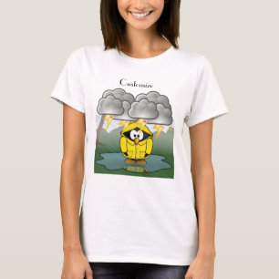Camiseta Tembloroso Día de Lluvia: Pingüino Thunder_Cove 