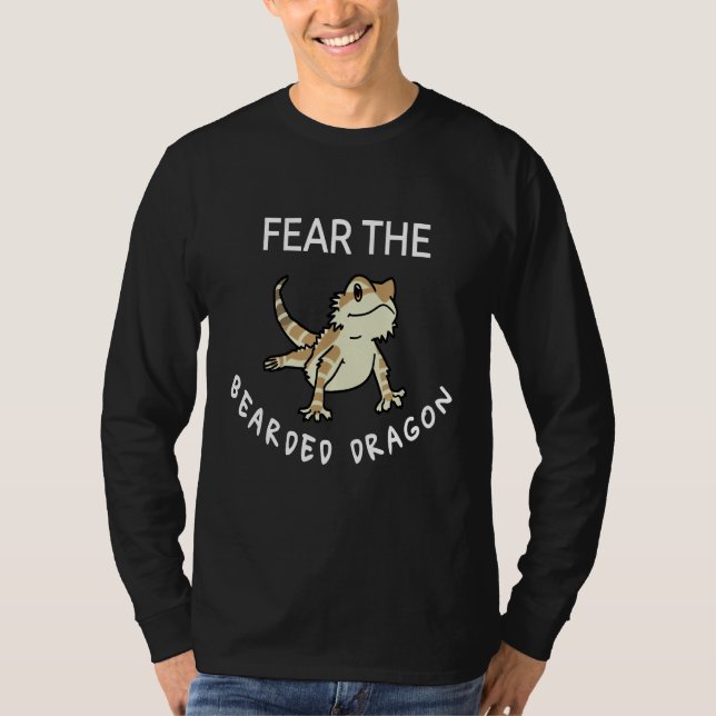Camiseta Teme Al Dragón Con Las Cabezas (Anverso)
