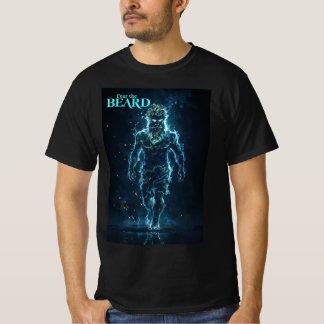 Camiseta Teme al hombre que camina la barba