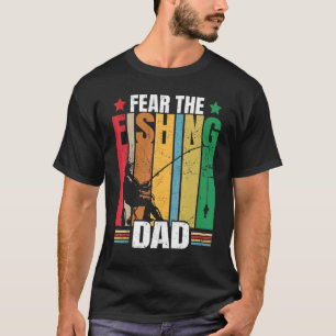 Camiseta Teme al padre pescador Retro Fisher