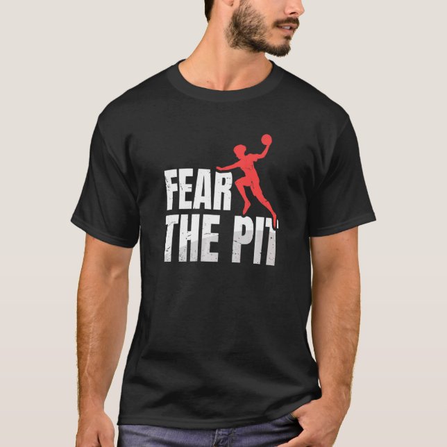 Camiseta Teme La Cita De Pit Para Un Campeón De Gagaball (Anverso)