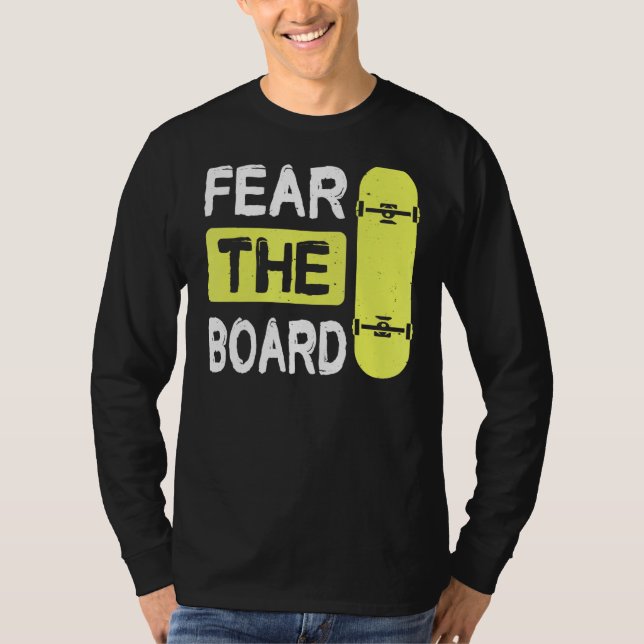 Camiseta Teme La Mesa Para Un Skater (Anverso)