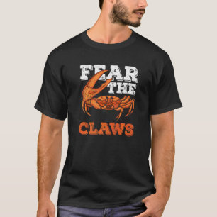 Camiseta Teme Las Garras Para Un Ventilador Del Cangrejo
