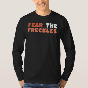 Camiseta Teme Las Pecas Pelirroja Irlandesa Escocesa Pelirr