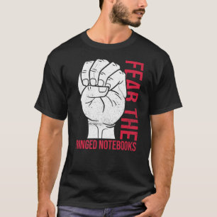Camiseta Teme Que Los Cuadernos En Anillo Citen Por Una Man