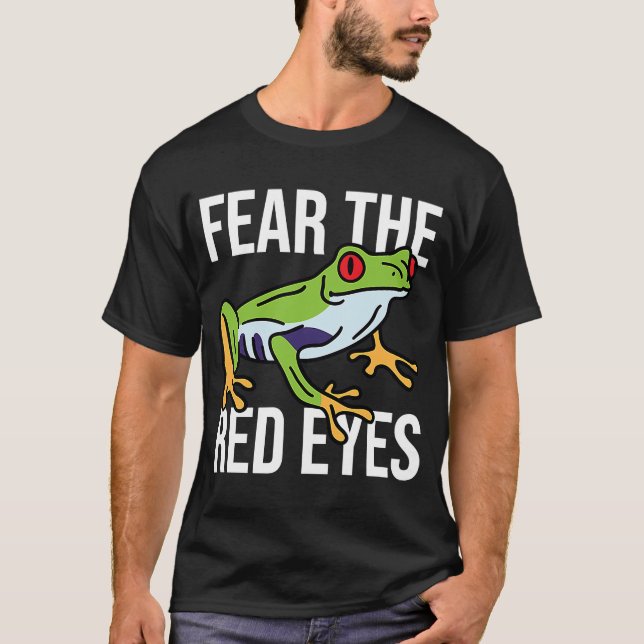 Camiseta Temer A Los Ojos Rojos (Anverso)