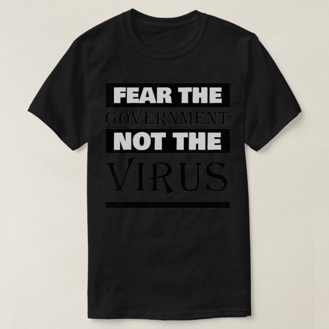 Camiseta Temer al gobierno y no al virus (Diseño del anverso)