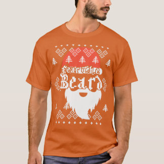 Camiseta Temer Al Oso Chiste De Navidades De Barba De Santa