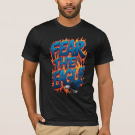 Camiseta Temer El Águila Poster Águila Fierce Águila Calva