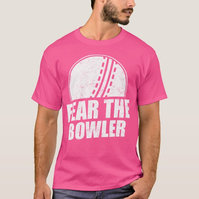 Camiseta Temer El Cricket Bowler (Anverso)