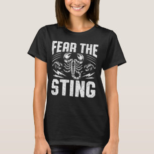 Camiseta Temer el escorpión agudo