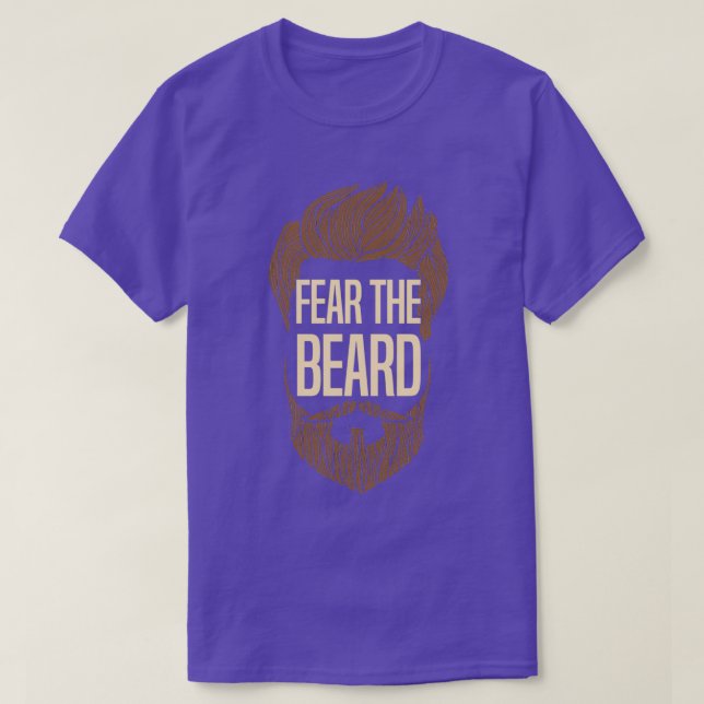 Camiseta Temer La Barba 60 (Diseño del anverso)