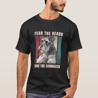 Camiseta Temer la barba amar al Schnauzer
