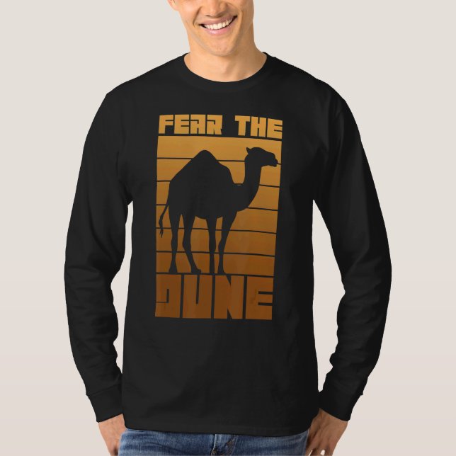 Camiseta Temer La Duna Por Un Dromedary (Anverso)