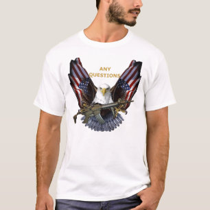 CAMISETA TEMERARIO EAGLE QUE PROTEGE AMÉRICA