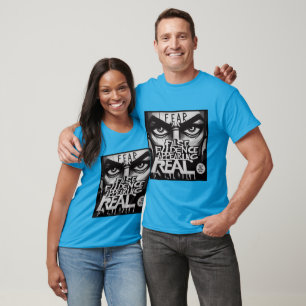 Camiseta TEMOR A que la evidencia falsa parezca real