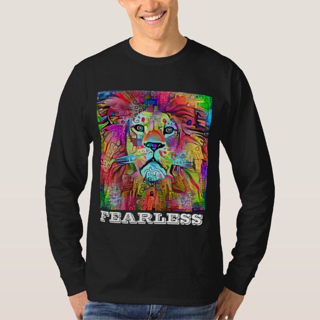 CAMISETA TEMOR DE LION ART T-SHIRTS TEES (Anverso)