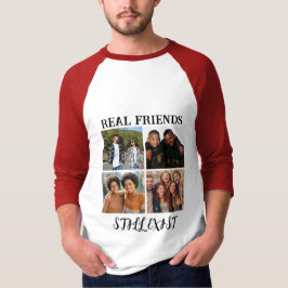Camiseta Temp fotográfico personalizado "Los verdaderos ami