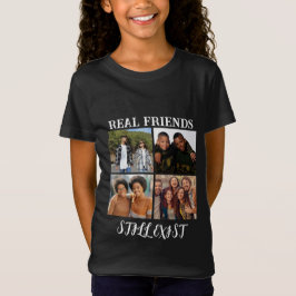 Camiseta Temp fotográfico personalizado "Los verdaderos ami