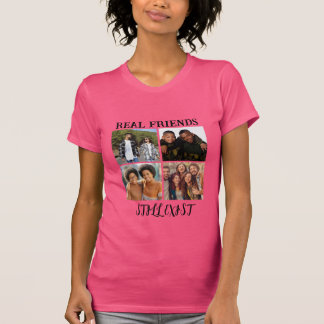 Camiseta Temp fotográfico personalizado "Los verdaderos ami