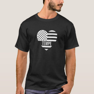 Camiseta Tempe Bandera USA America City Hometown Vacation A