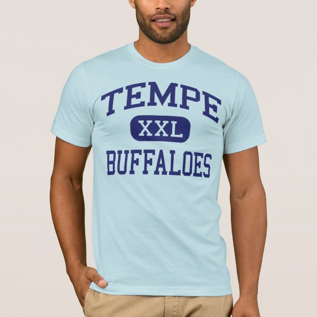 Camiseta Tempe - búfalos - High School secundaria - Tempe (Anverso)