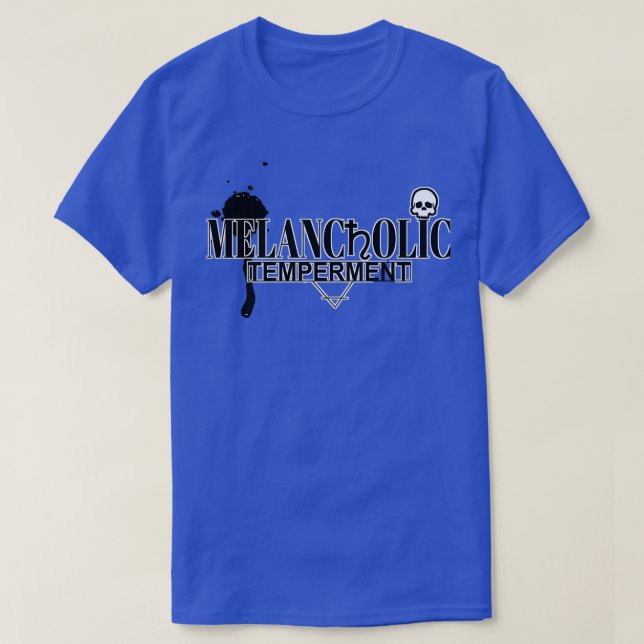 Camiseta Temperatura Melancólica (Diseño del anverso)