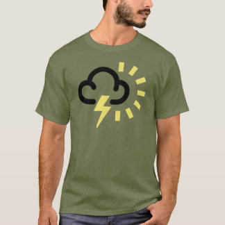 Camiseta Tempestad de truenos: Símbolo retro de la