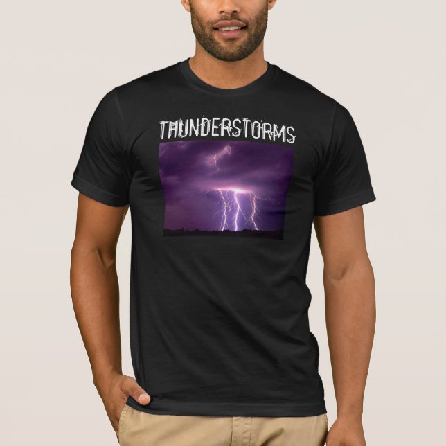 Camiseta Tempestades de truenos (Anverso)