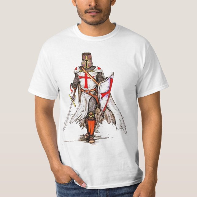 camiseta templar del caballero (Anverso)