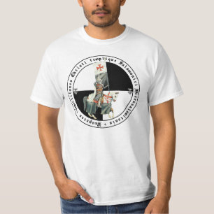 Camiseta Templario caballero de estandarte