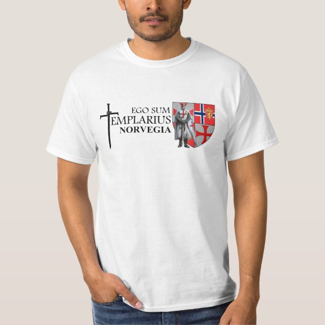 Camiseta Templario Norvegia Shirt Nr. 0212102013 (Anverso)