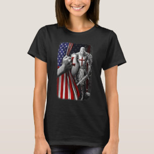Camiseta Templario Soy un niño de Dios un guerrero de Ch