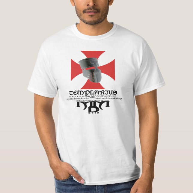 Camiseta Templario Templarius Shirt Nr. 0423032014 (Anverso)