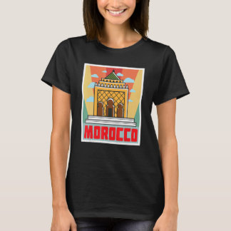 Camiseta Temple Morocco African Souvenir Moroccans Gibralta
