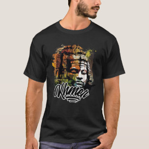 Camiseta Templo bayónico tradicional de camboyano angkor