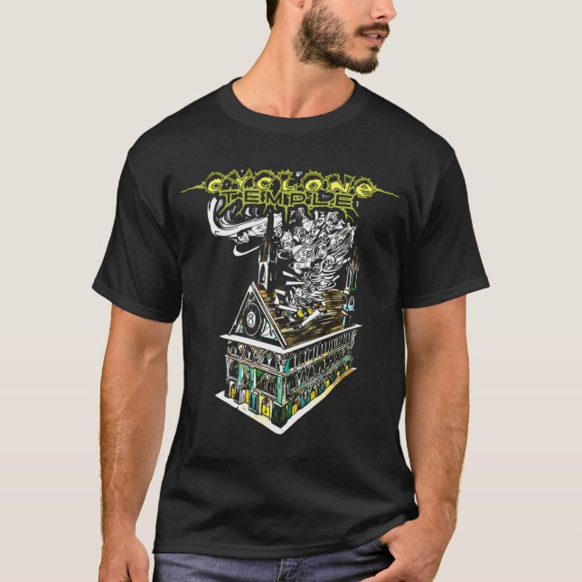 Camiseta templo ciclón (Anverso)