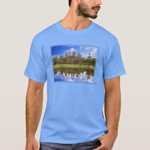 Camiseta Templo de Angkor Wat   Kampuchea, Camboya
