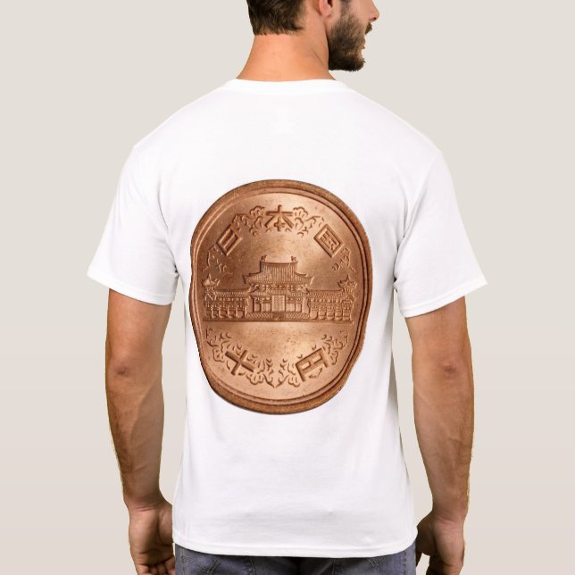 Camiseta Templo de Byodoin (平 等 院, Byōdōin) (Reverso)