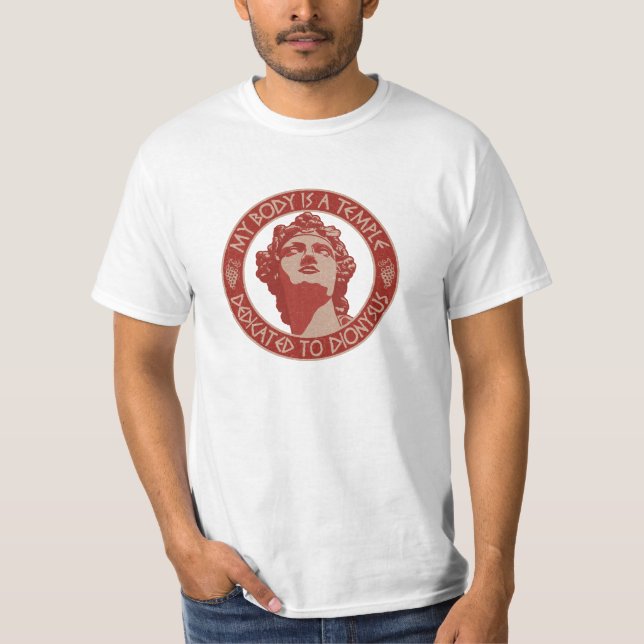 Camiseta Templo de Dionysus (Anverso)